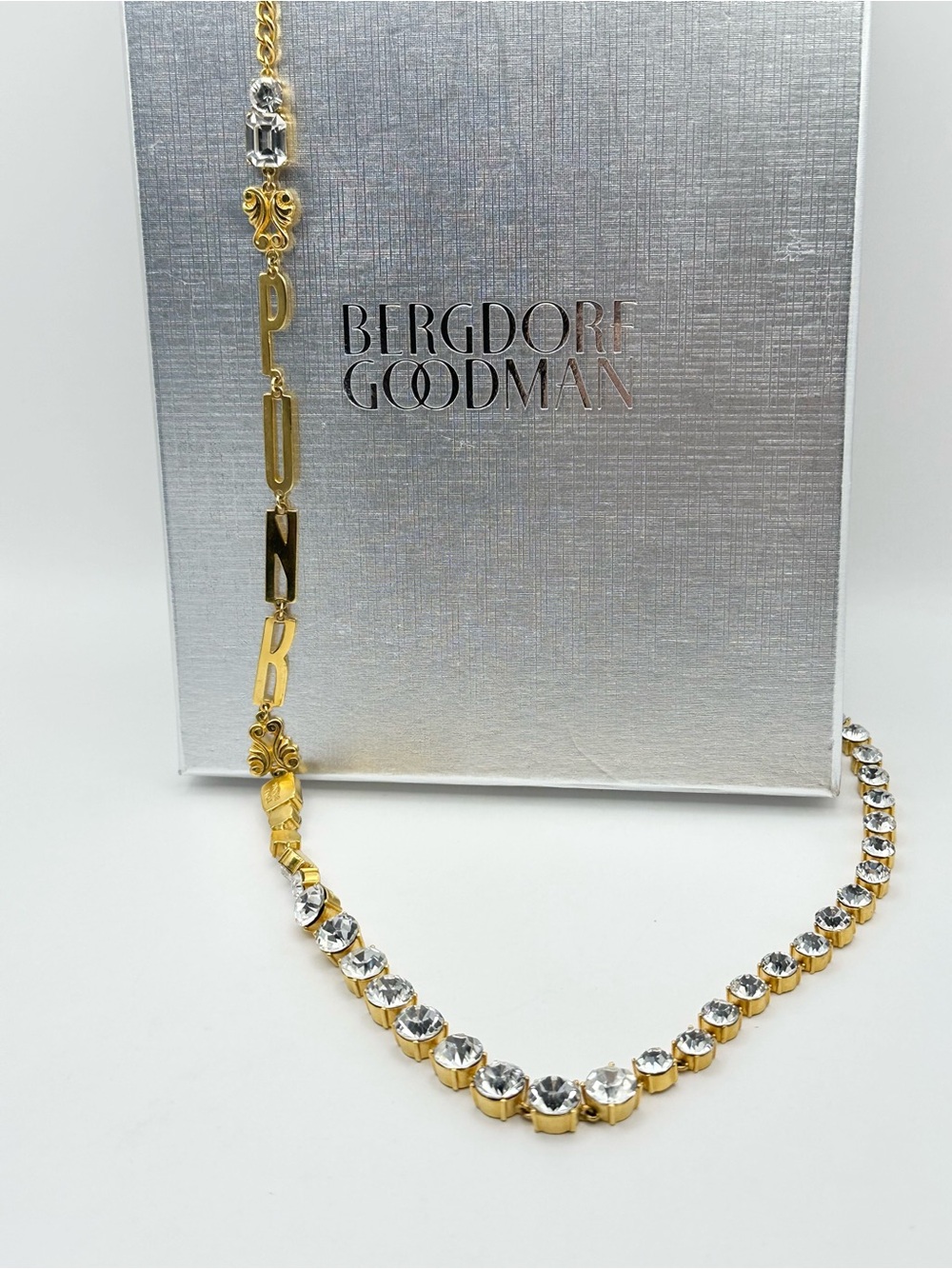 Tom Binns Signature Asymmetrical PUNK Statement Necklace - Picture 3 of 14